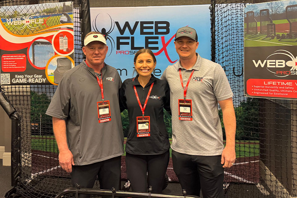 Tanner Ring, Elliott Sampley, and Nicole Bates at the NFCA Convention!